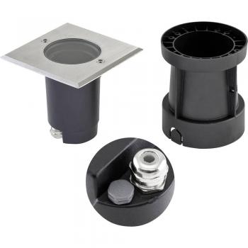 Incasso a terra GU10 in acciaio inox 679435EV