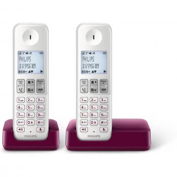 Soluzione telecomunicazione wireless duo Philips con display retroilluminato