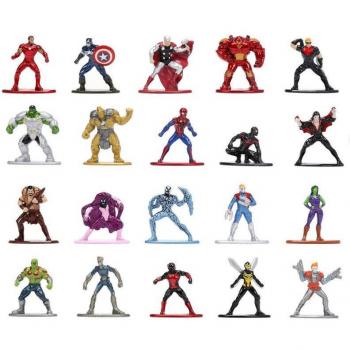 Set 20 Figuras Marvel 4cm