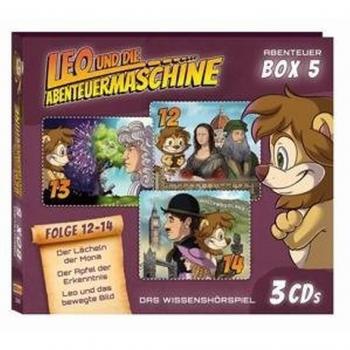 Leo & die Abenteuermaschine 3er CD-Box: Box 5,3 Audio-CD
