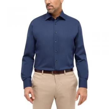 ETERNA Mode GmbH MODERN FIT Performance Shirt in navy unifarben