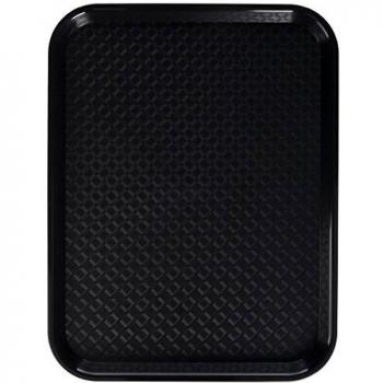 Kristallon 345mm Black Tray for Fast Food