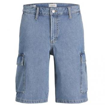 Bermuda Jeans Da Uomo Bill JJWide Cargo, Stile Jack & Jones