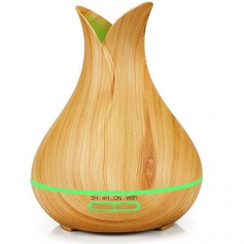 Smart WiFi Aromatherapy Diffuser and Humidifier with Alexa and Google Assistant, 400Ml