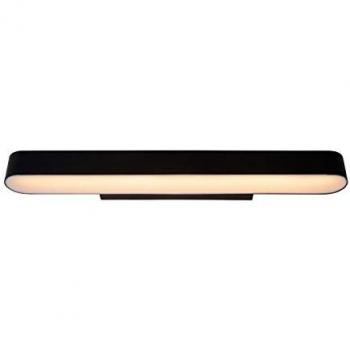 Wandlamp Lucide Madelon, LED 1x9W, 2700K, IP44, geschikt voor badkamer, zwart