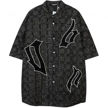 Ropa Urbana Masculina UnclEdonJM: Camisa de Cuadrados para Verano