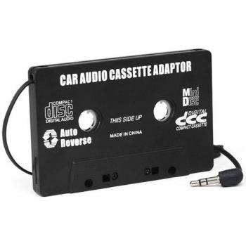 CarCassette FlexPro – Black Audio Adapter (MP3/iPod/CD/MD)
