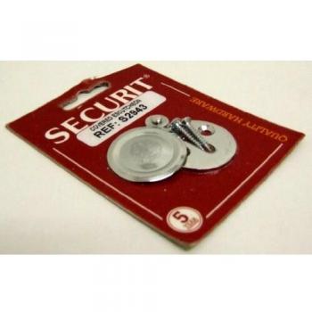 Securit Chrome Escutcheon 35mm