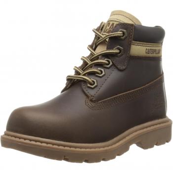 Botas Caterpillar Colorado Plus, Cuero para Niños, Beige foncé, 33 EU