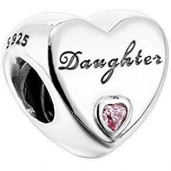 Ciondolo Argento Cuore della Figlia Pandora 791726PCZ