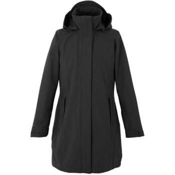 Regatta Kingsley Longline 3‑in‑1 Waterproof Jacket – Black, Size 16