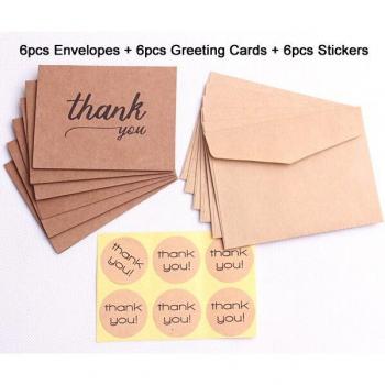 Birthday Party Thank You Card Set