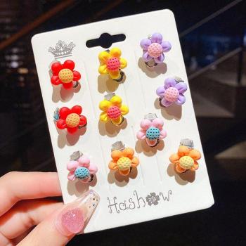 Cute Kawaii Cartoon Acrylic Clip-On Earrings