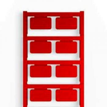 Weidmüller Etichetta Stampabile 15x27mm Rossa (80 pezzi) 1288330000