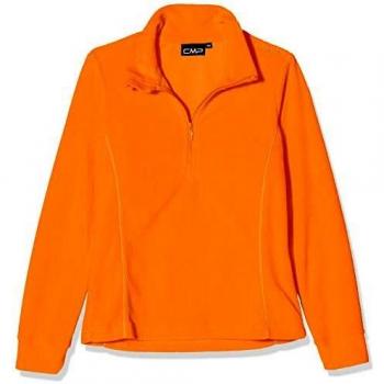 CMP T-Shirt de Forro Polar para Niñas, Naranja, Talla 164