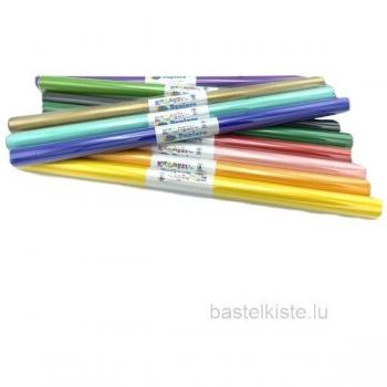 Zijde 20g/㎡ Goudgeel, 50x70 cm – 6-vallen pakket