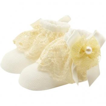 Princess Lace Knee-High Socks for Girls