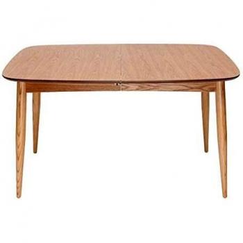 Table Extensible Nordeco en frêne 130-190 cm