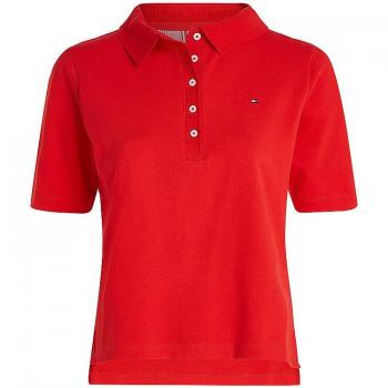 Polo de Manga Corta 1985 Pique Tommy Hilfiger para Mujer