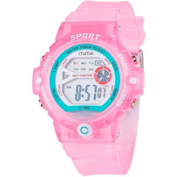 Reloj Multifuncional para Mujer con Luz LED