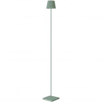 Sompex Troll LED Gartenlicht – Akku‑Power, Aluminiumgehäuse, Dimmer, Spritzwassergeschützt – Grün