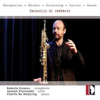 Carosello Di Fantasie : Pièces Contemporaines Pour Saxophone.
