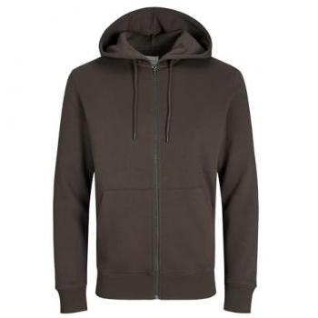 Jack & Jones Star Zip-Up Sweatshirt Mulch Male L