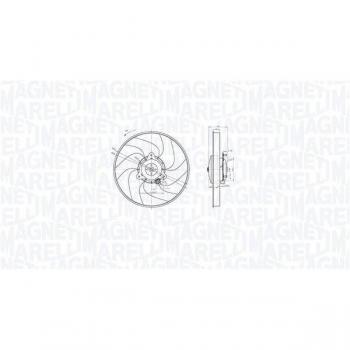 Ventola Radiatore Elettrica Magneti Marelli 069422871010
