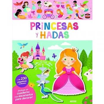 Mi primer libro de pegatinas, princesas y hadas