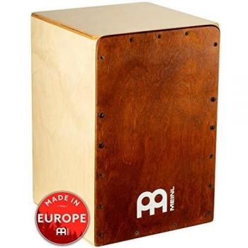 Meinl 11 3/4 x 18 snarecraft cajon, almond birch frontplate