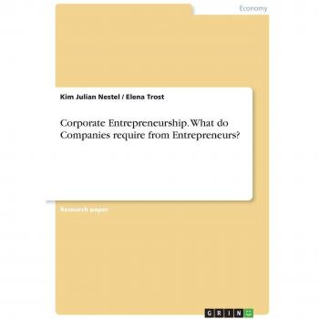 Corporate Entrepreneurship. What do Companies require from Entrepreneurs?