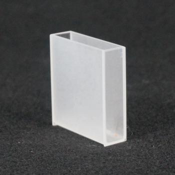 40mm JGS-3 Quartz Cuvette Cell with PTFE Lid for Infrared Spectrometer