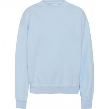 Organic Colorful Standard Sweatshirt mit Rundhalsausschnitt – Size S, Polarblau