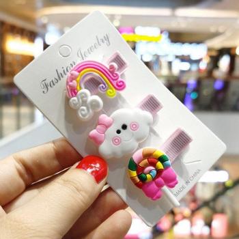 Bunte Lutscher Haarnadeln für kleine Prinzessinnen