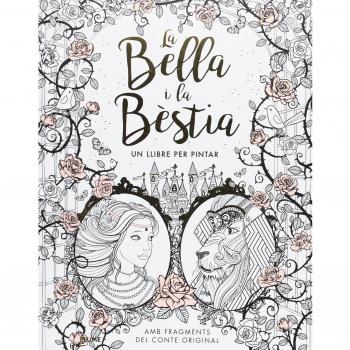 La bella i la bèstia: Un llibre per pintar