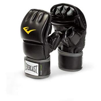 Gants de boxe Everlast Wristwrap Heavy Noir Jaune Blanc L-XL