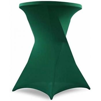 Tavolo alto 110x80 cm con copertura verde Oviala