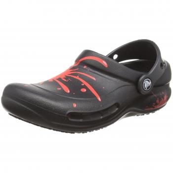 Crocs Bistro Graphic Clog, Sabots Mixte Adulte, Noir