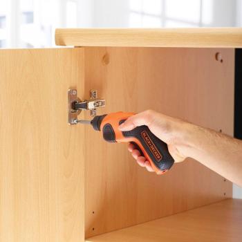 Black & Decker CS3651LC 3.6 V Li‑Ion Drill Driver – Black/Orange
