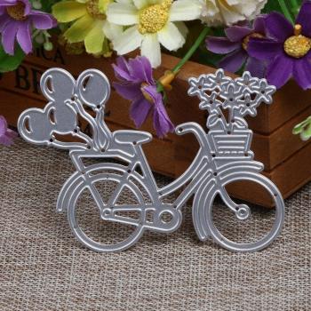 DIY Fahrrad Schablone für Scrapbooking und Papier