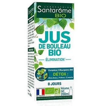 Santarome Bio Jus de Bouleau Bio Élimination 200 ml