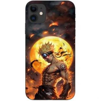 Black Ninja Moon iPhone 12 Mini Protective Case – Silicone, Maniacase Edition