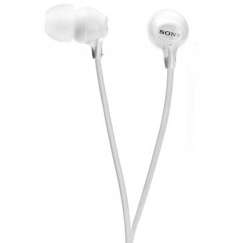 Cuffie in-ear Sony EX15 bianco con tappi di silicone