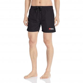 Large Schwarze Diesel BMBX‑Wave 2.017 Herren Badehose Short