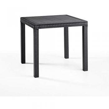 TAVOLO IN POLIPROPILENE 'DALLAS' antracite