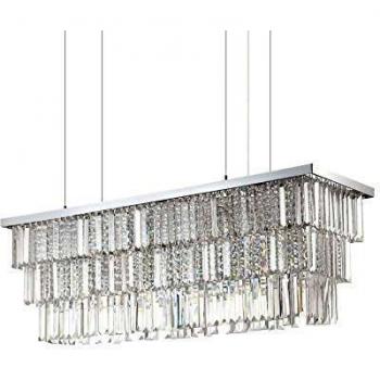 Suspension Chromée MARTINEZ 8 lumières
