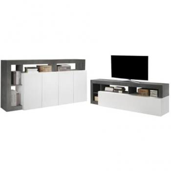 Ensemble Buffet et Meuble TV Contemporain SEFRO