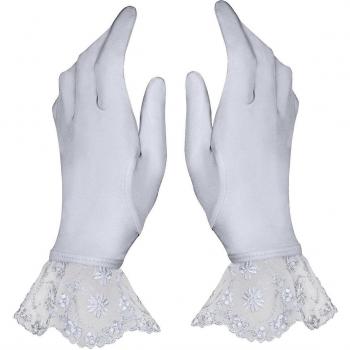 Obsessive Weiße Hochzeitshandschuhe – Etheria Linie