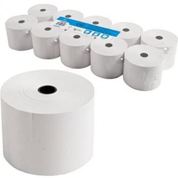 Exacompta Thermopapierrollen 57mm x 76m, 10 Stück, BPA-frei, FSC-zertifiziert