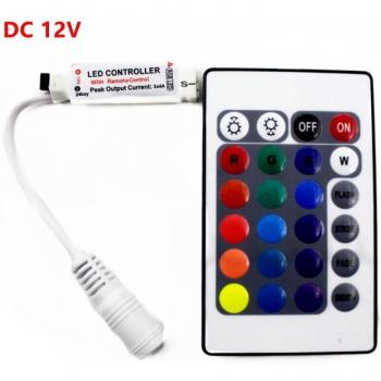 DC 12V 12A RGB Controller for 5050/3528/2835 LED Strips
